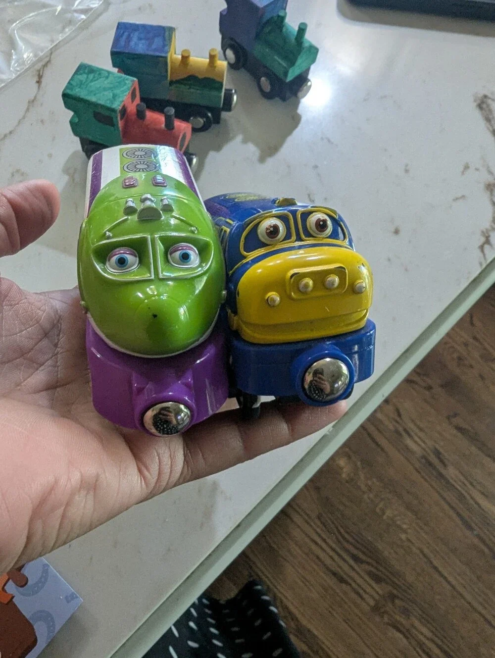 Chuggington Brewster And Koko Trains Manufactured By Tomy